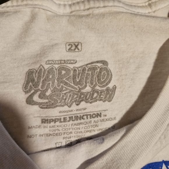 Ichiraku Ramen Noodles Naruto Shippuden T-shirt - Picture 3 of 3